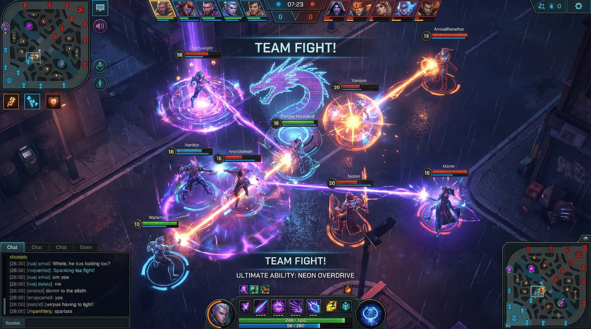 MOBA游戏团战名场面 - 雷竞技 高能时刻