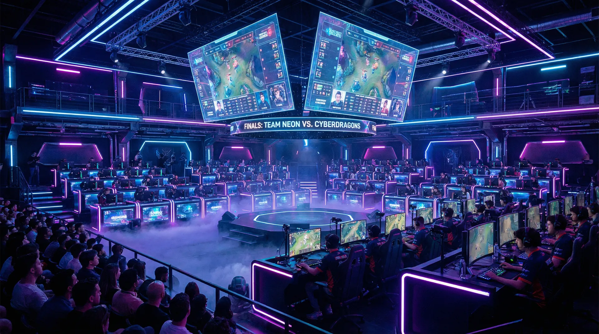 电竞赛事舞台 - 雷竞技 赛事中心